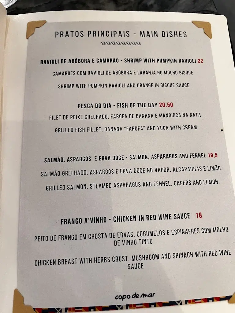 Menu_Copo de Mar_Lisbon_immagine_1