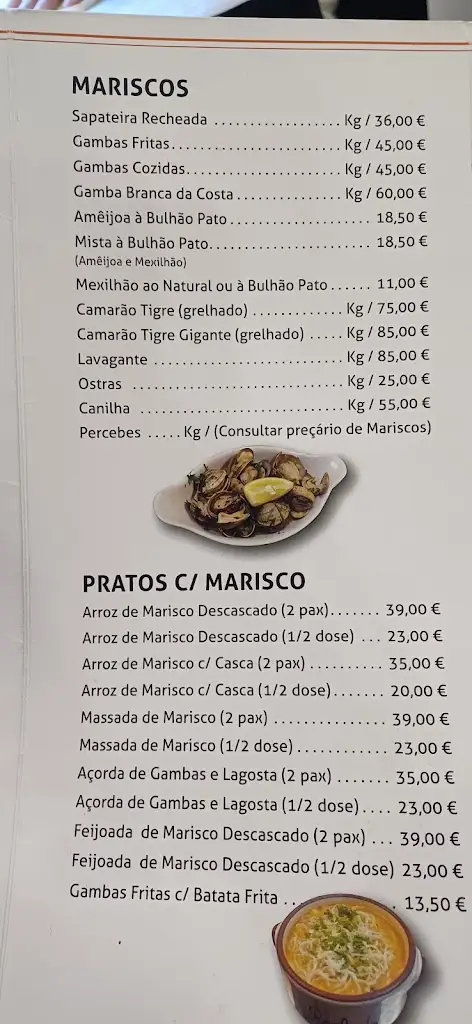 Menu_O Rochedo_Santo Isidoro_immagine_2