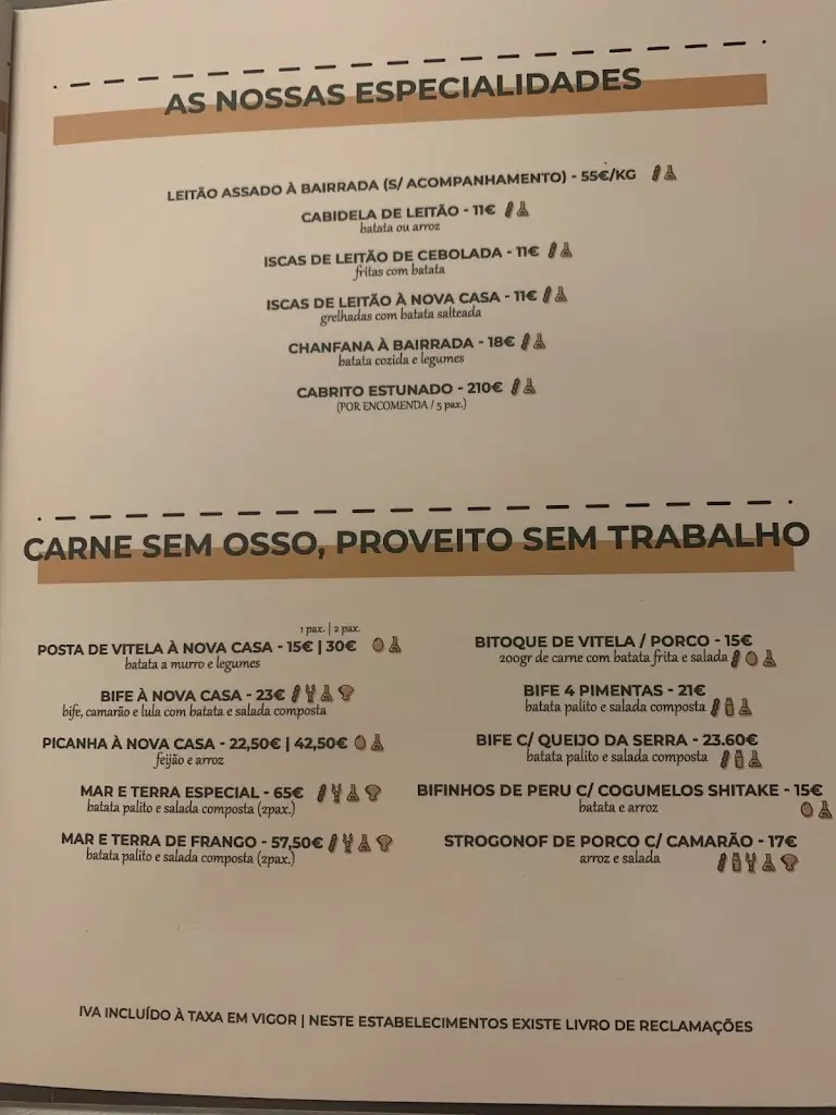 Menu_Nova Casa Dos Leitões_Luso_immagine_2