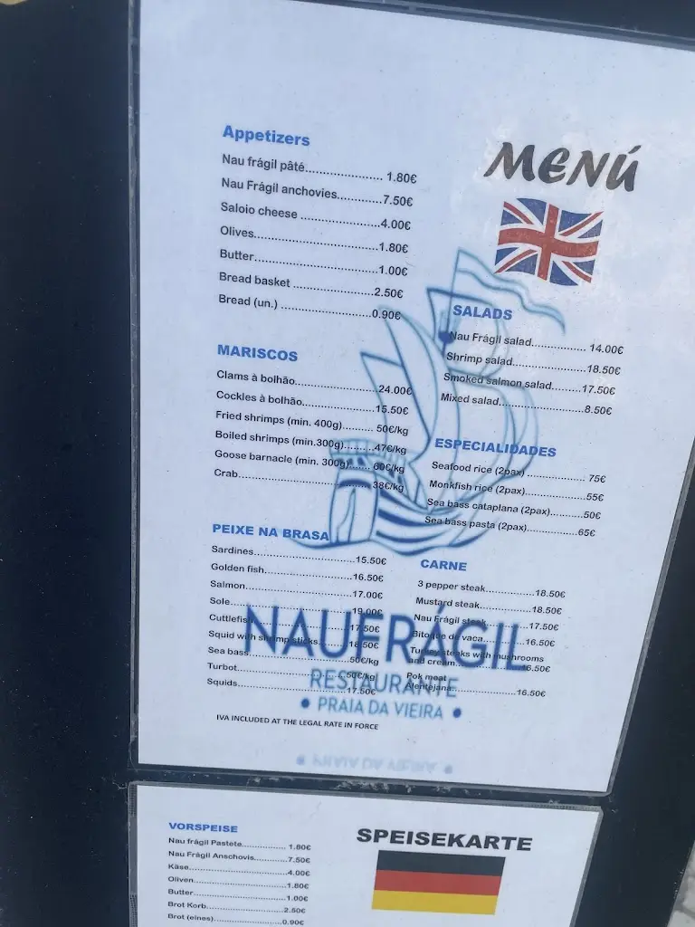 Menu_NauFrágil_Vieira de Leiria_immagine_2