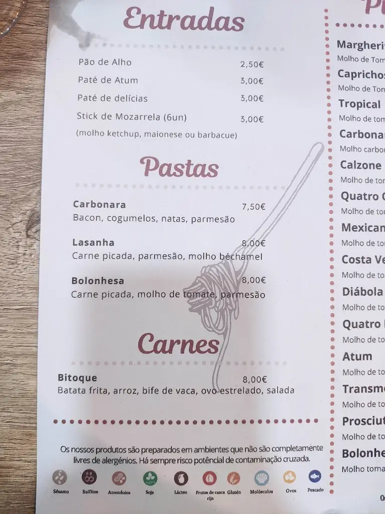 Menu_Pizzaria Costa Verde_Vieira de Leiria_imagen_4