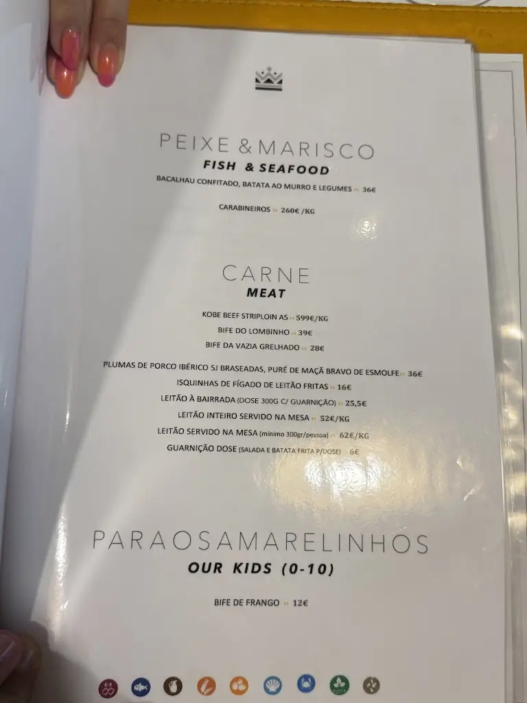 Menu_Restaurante Rei dos Leitões_Luso_immagine_1
