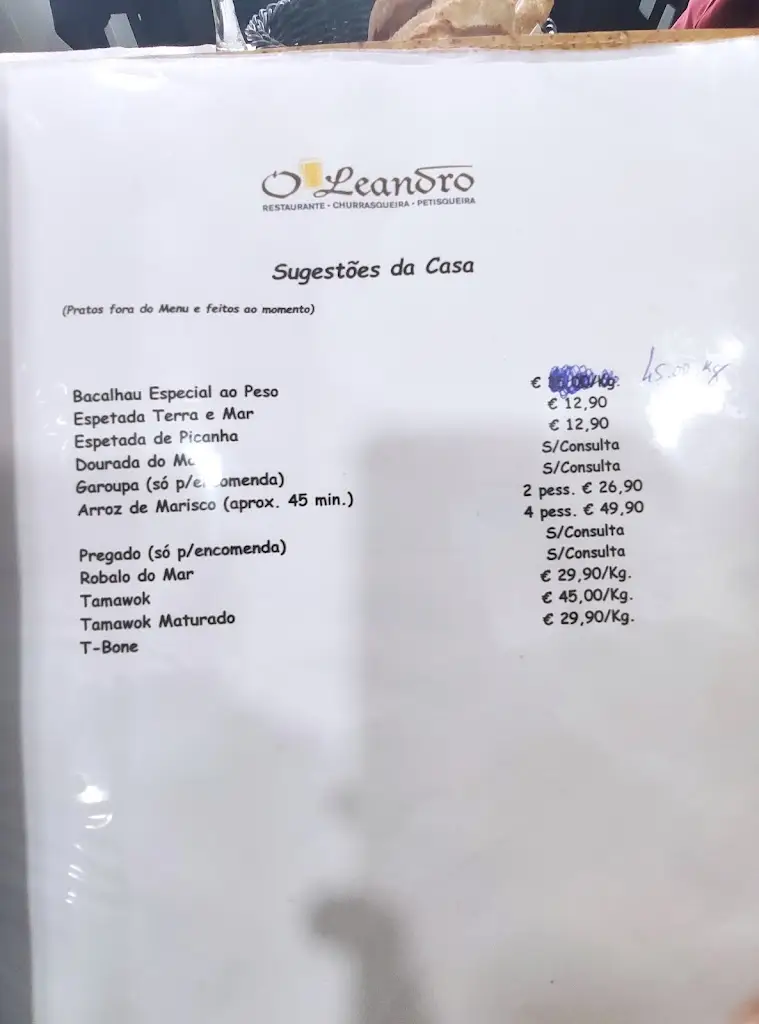 Menu_O Leandro_Caneças_immagine_2