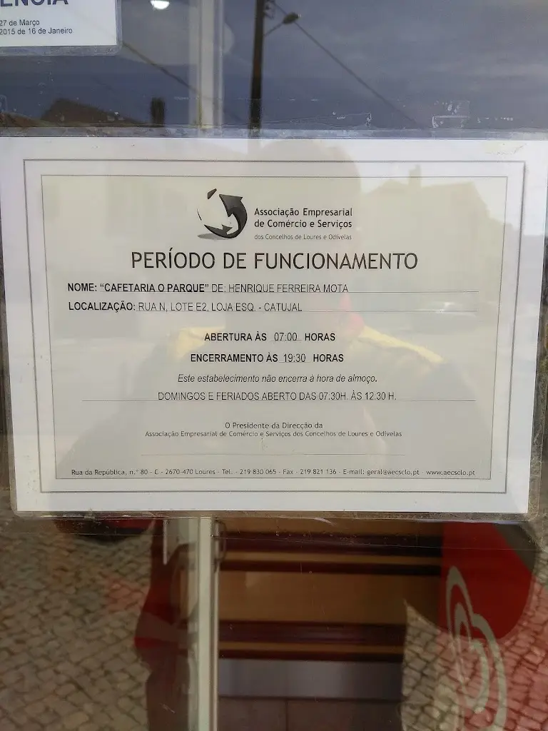 O Parque ristorante a Unhos