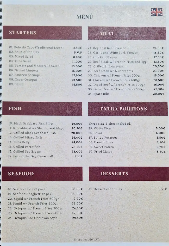 Menu_Restaurant São Cristóvão_Boaventura_image_2