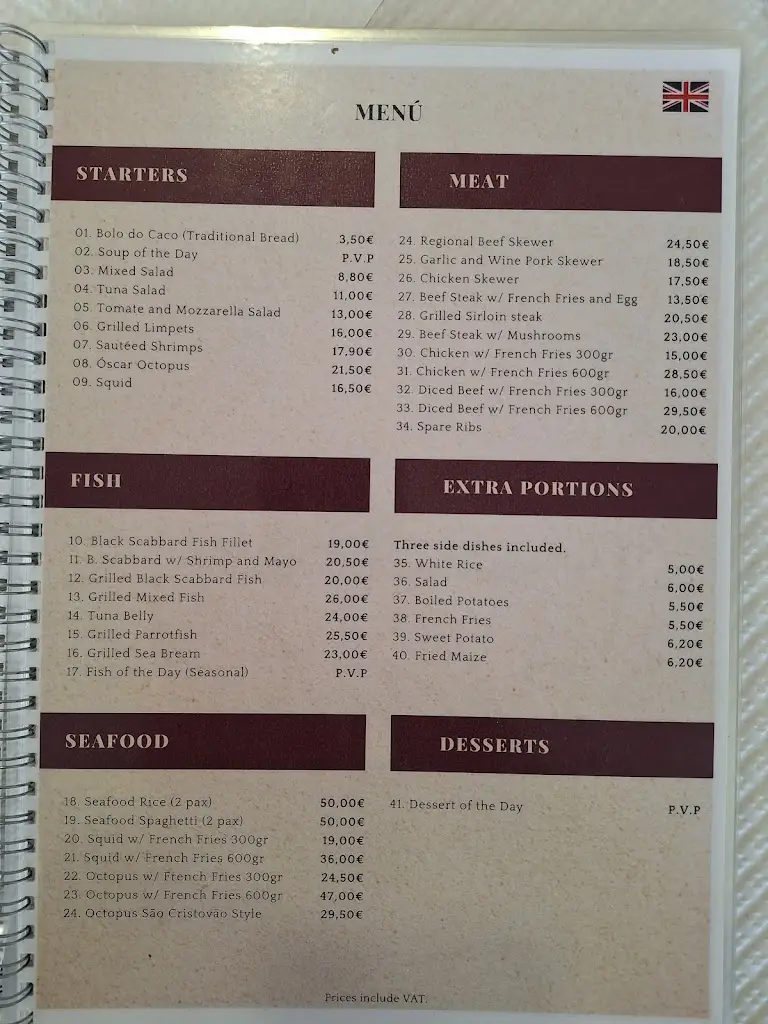 Menu_Restaurant São Cristóvão_Boaventura_image_3