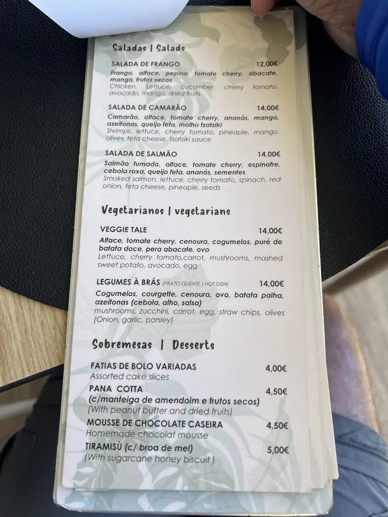 Menu_Calheta Green_Arco da Calheta_imagen_1