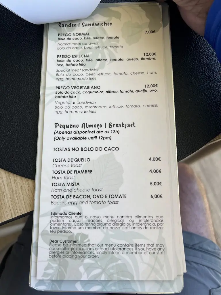 Menu_Calheta Green_Arco da Calheta_imagen_2