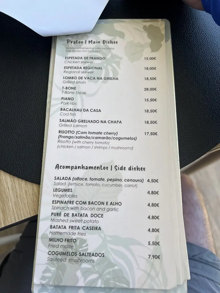 Menu_Calheta Green_Arco da Calheta_imagen_3