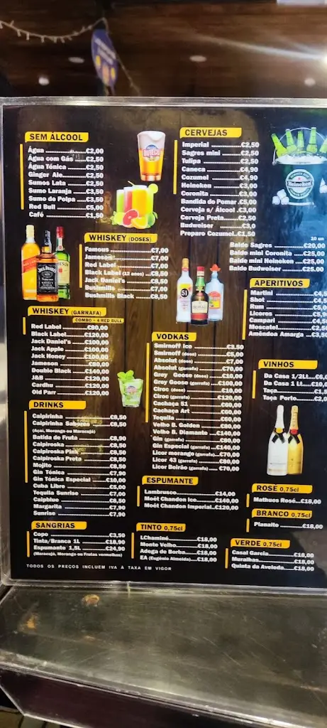 Menu_Restaurante Nosso Buteco_Sacavém_immagine_1