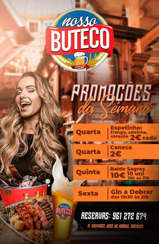 Menu_Restaurante Nosso Buteco_Sacavém_immagine_4