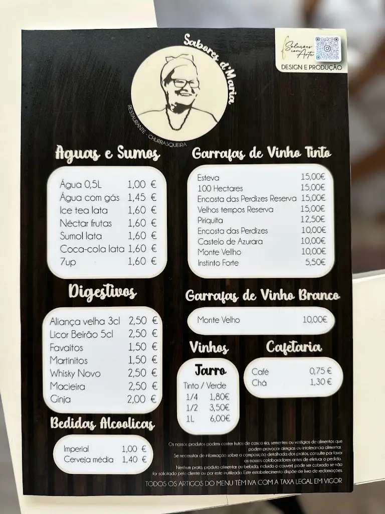 Menu_Sabores de Maria_Sacavém_immagine_2