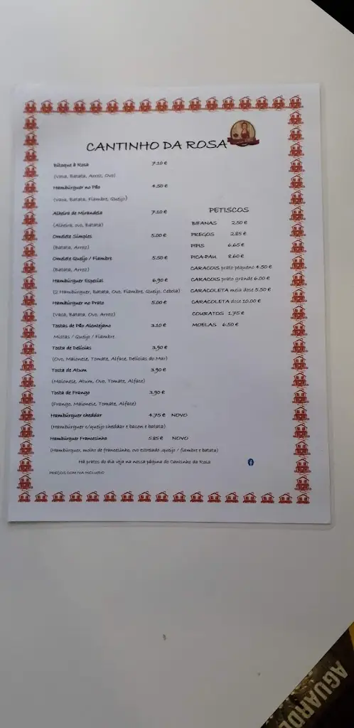 Menu_Cantinho da Rosa_Sacavém_immagine_1