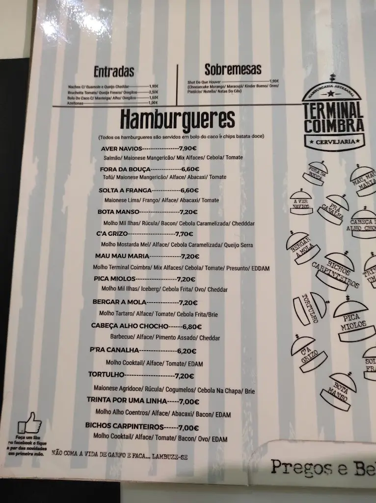 Menu_Terminal Coimbra_Vila Verde_immagine_1