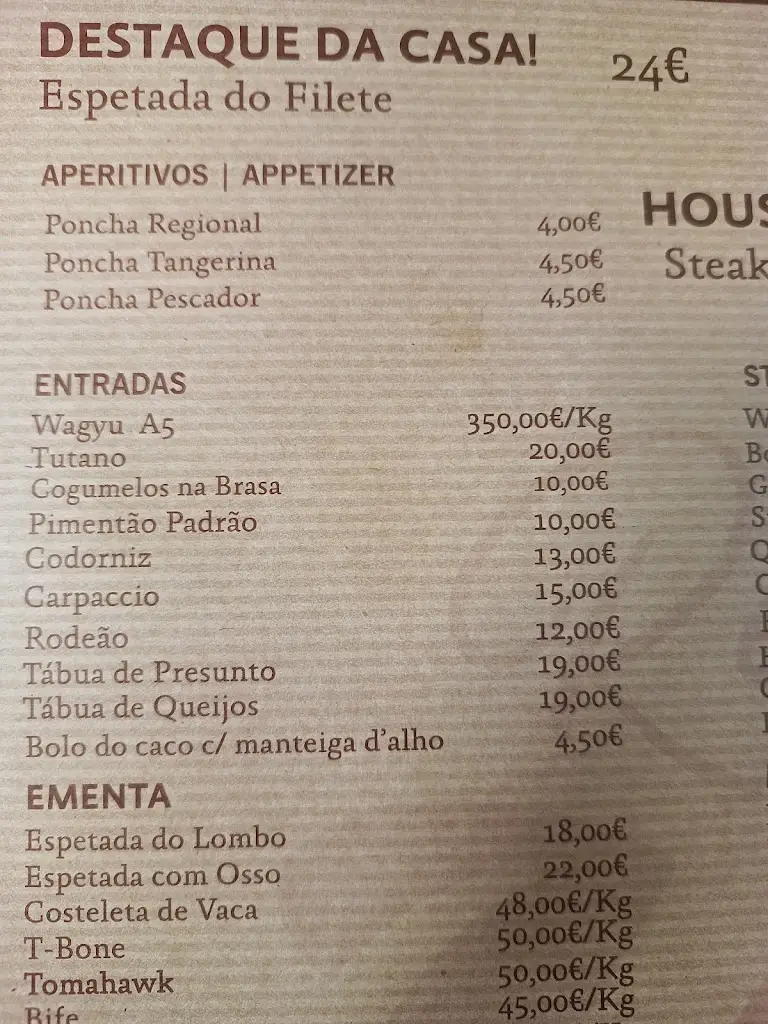 Menu_Viola restaurant_Câmara de Lobos_immagine_1