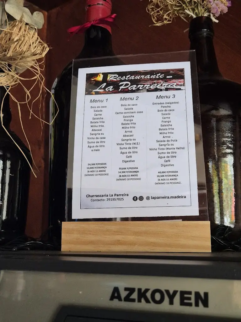 Menu_Restaurante La Parreira_Campanário_imagen_4