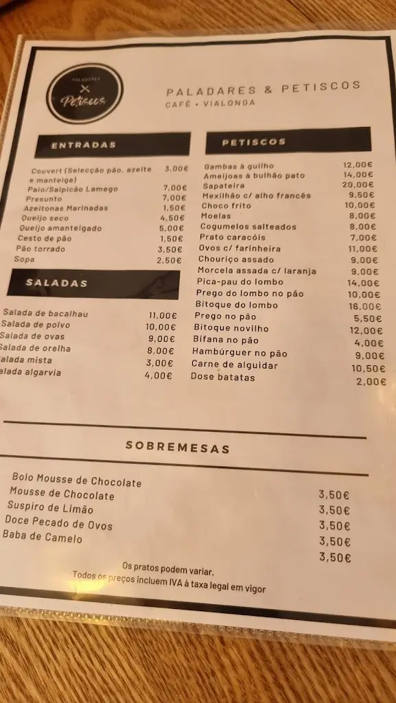 Menu_Paladares e Petiscos_Vialonga_imagen_1