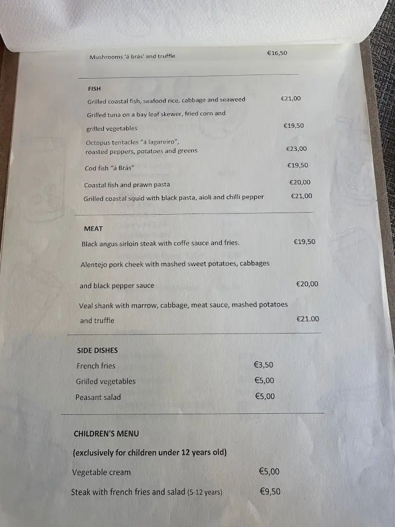 Menu_Restaurante O Recante_Caniçal_imagen_3