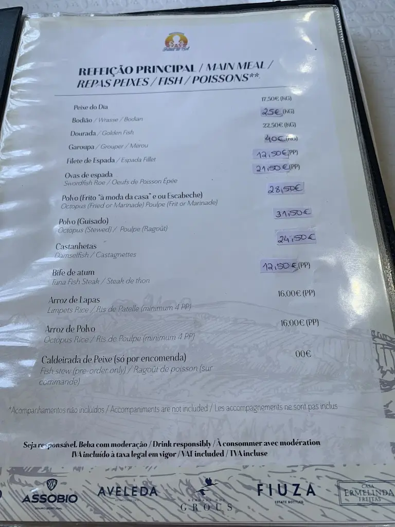 Menu_Restaurante Snack-bar Frente Ao Sol_Caniçal_immagine_2