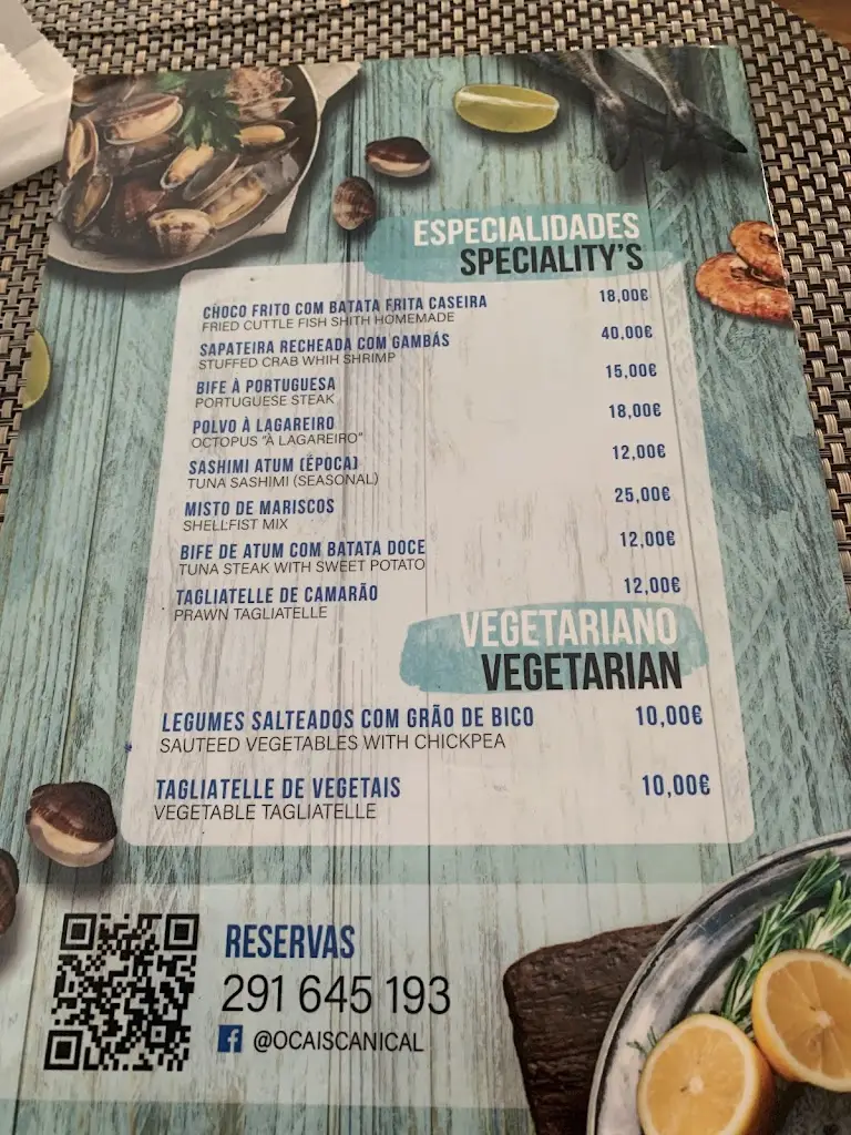 Menu_CAIS,Wine&Tapas Bar_Caniçal_immagine_4