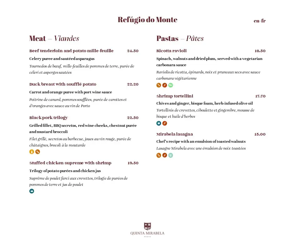 Menu_Refúgio do Monte_Nossa Senhora do Monte_immagine_2