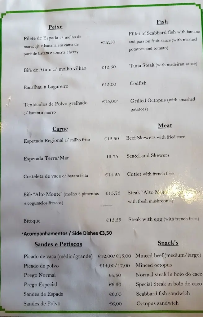 Menu_Restaurante Alto Monte_Nossa Senhora do Monte_image_1