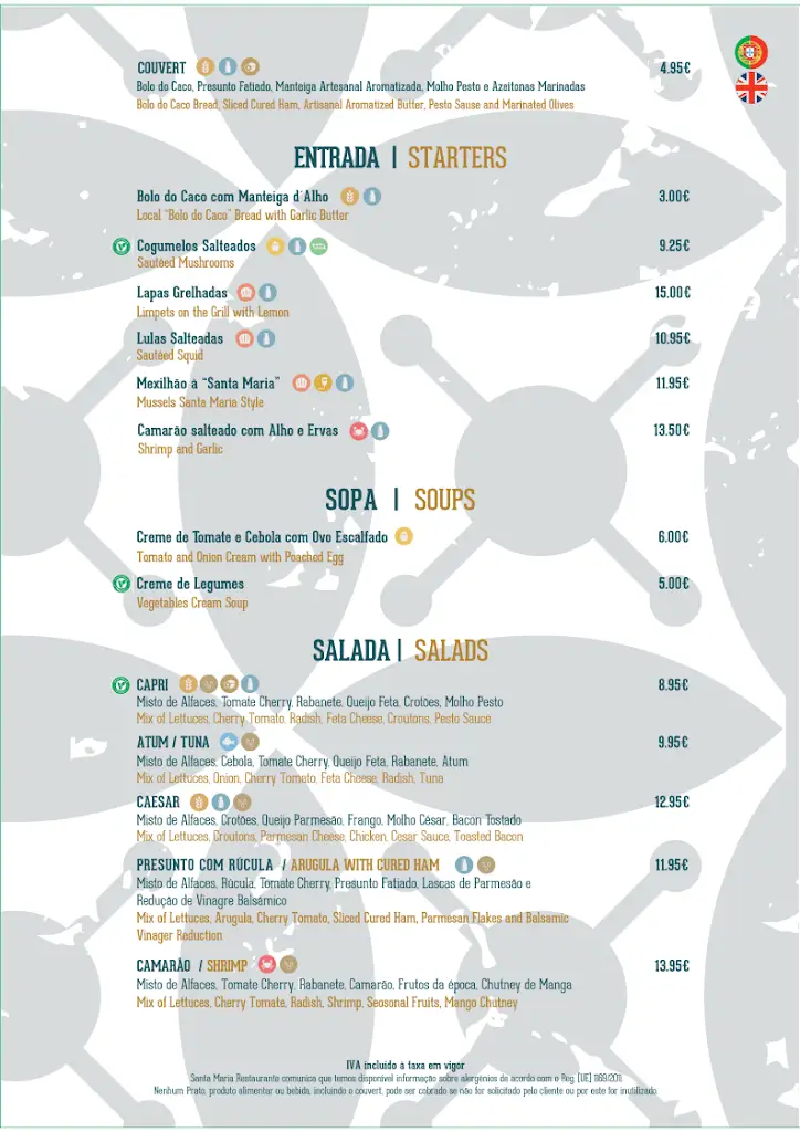 Menu_Santa Maria_Funchal_image_3