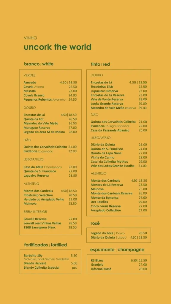 Menu_Restaurante Informal_Funchal_immagine_1