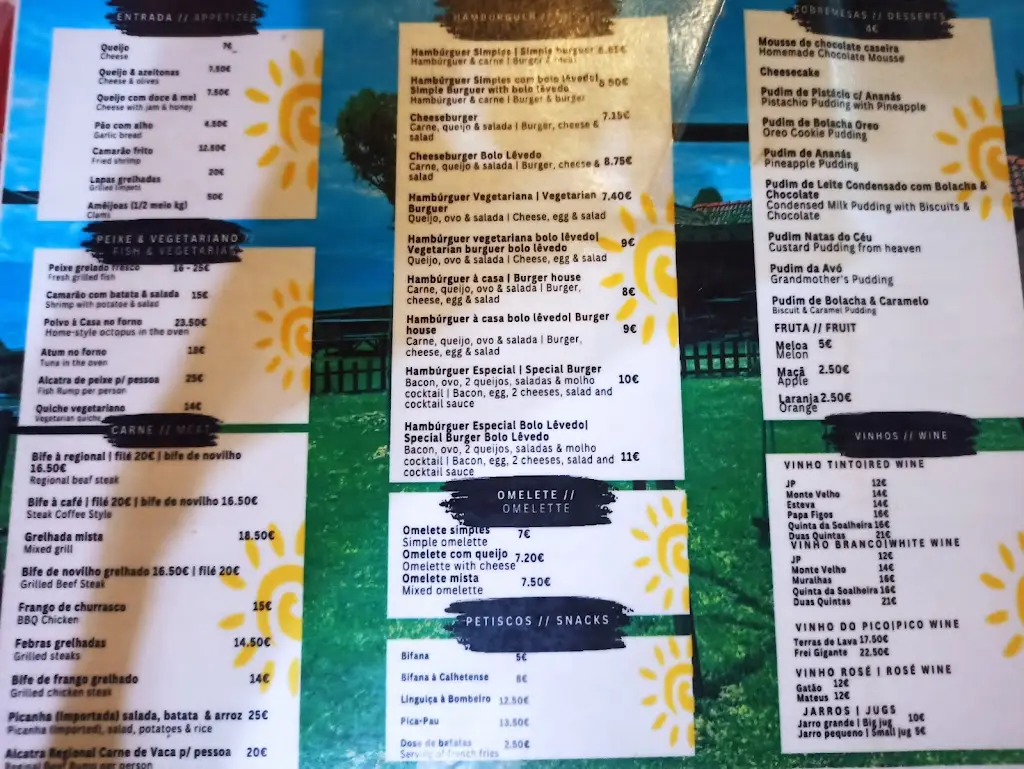 Menu_Café Calhetense / Calhetense Beach Bar_Calheta de São Jorge_imagen_1