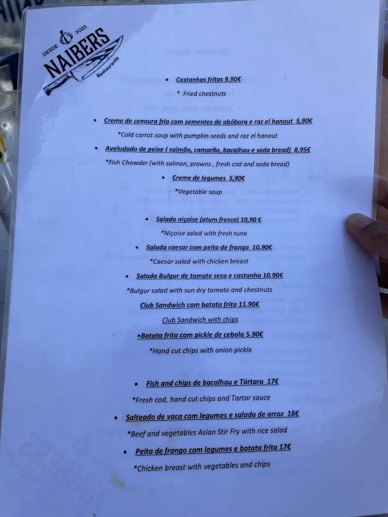 Menu_Naibers_Curral das Freiras_immagine_3