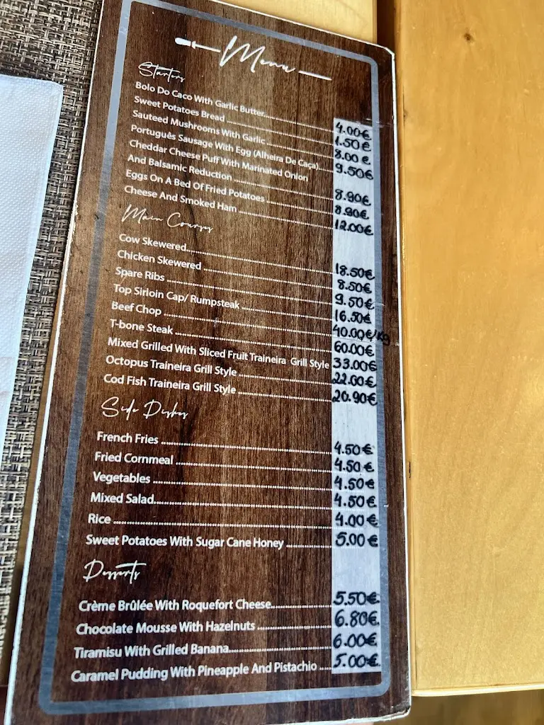 Menu_Traineira Grill - Steak House_Caniço_image_2