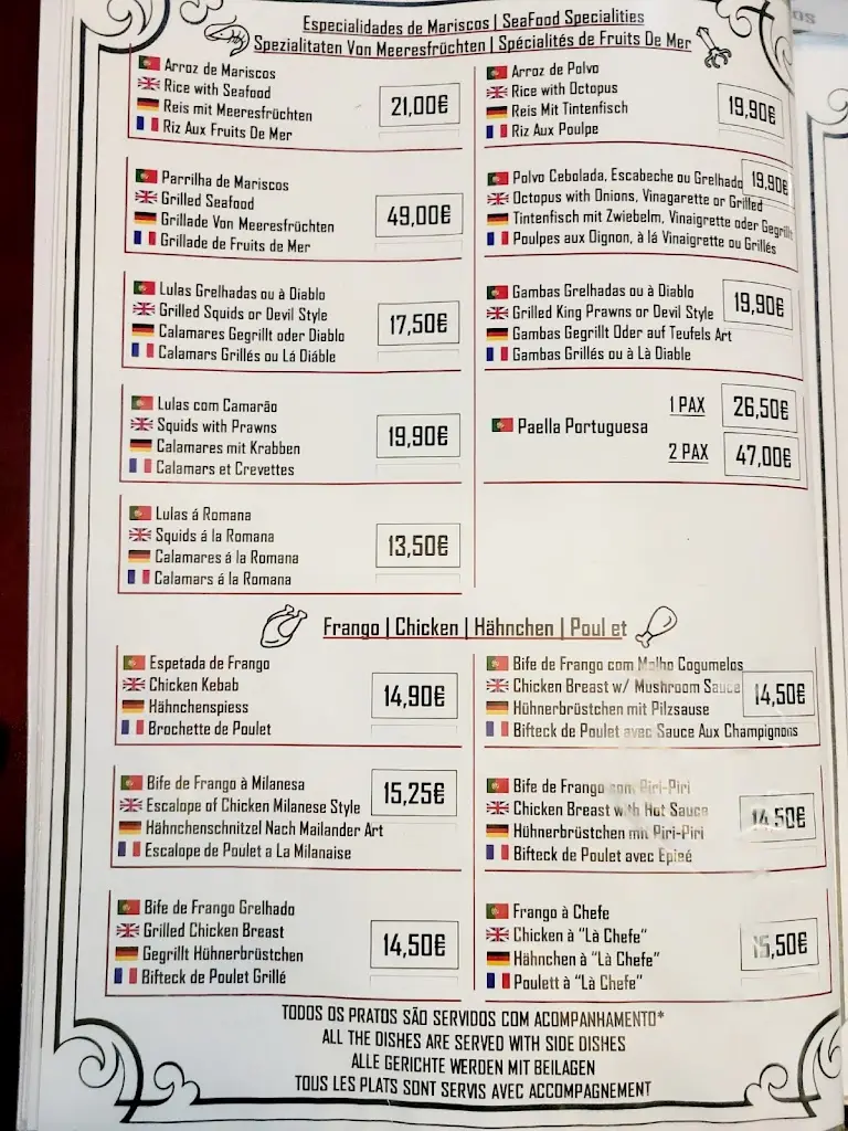 Menu_Restaurante A Rede_Caniço_imagen_2