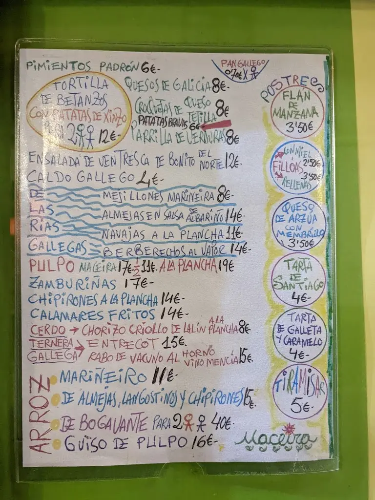 Menu_Snack Bar Maré_Caniço_immagine_2