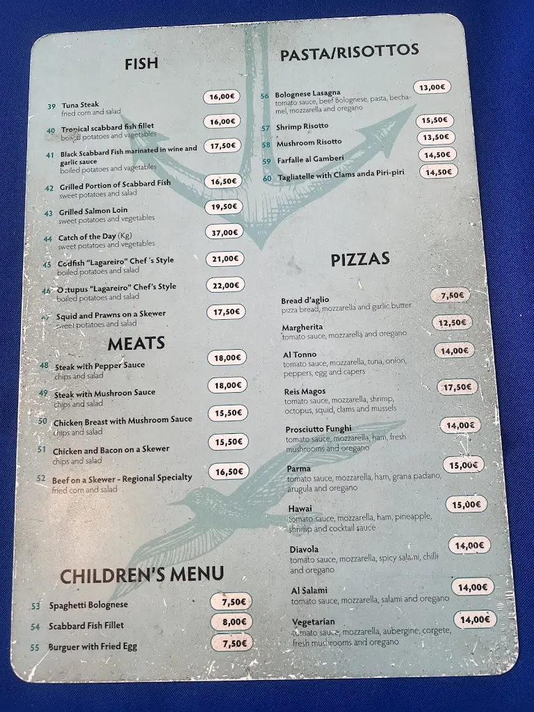 Menu_Reis Magos restaurant_Caniço_imagen_1