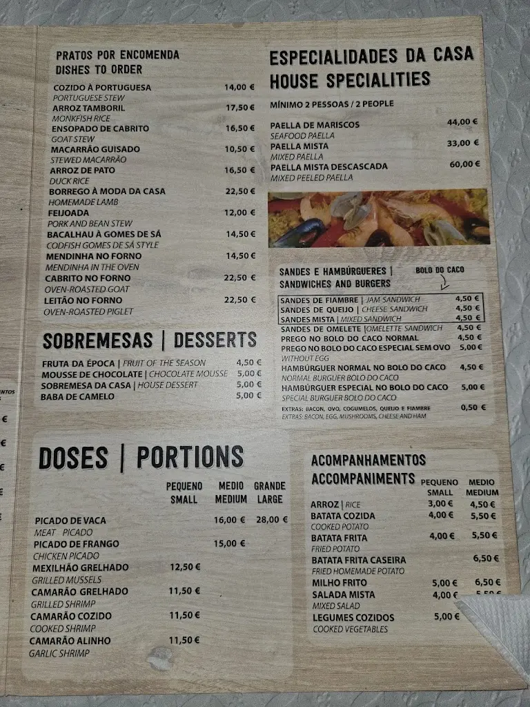 Menu_Adega do Pomar_Camacha_immagine_1