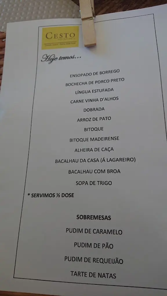 Menu_Restaurante O Cesto_Camacha_immagine_3