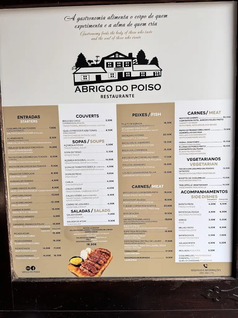 Menu_Abrigo do Poiso Restaurant_Camacha_immagine_3