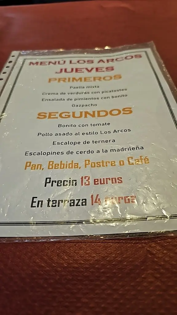 Menu_Restaurante Don Vendaval_Estarreja_immagine_4