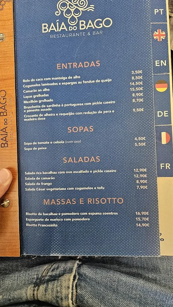 Menu_Baía do Bago_Porto da Cruz_image_1