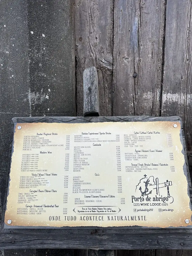 Menu_Quebramar rotating restaurant_São Vicente_immagine_1