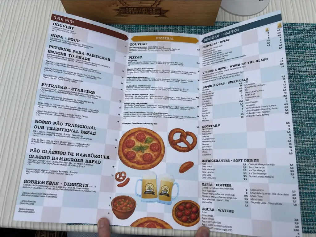 Menu_Sea View Restaurante_Porto Moniz_immagine_1