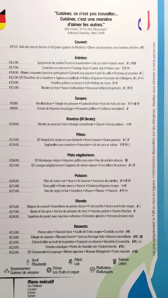 Menu_Sea View Restaurante_Porto Moniz_immagine_2