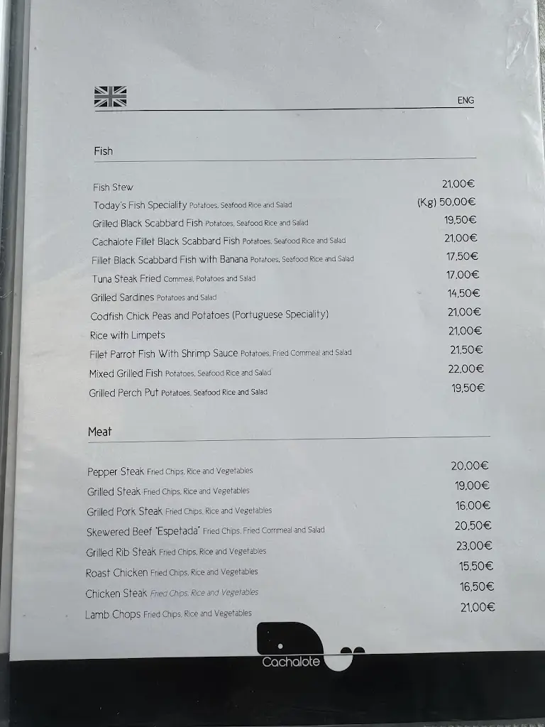 Menu_Cachalote_Porto Moniz_immagine_2