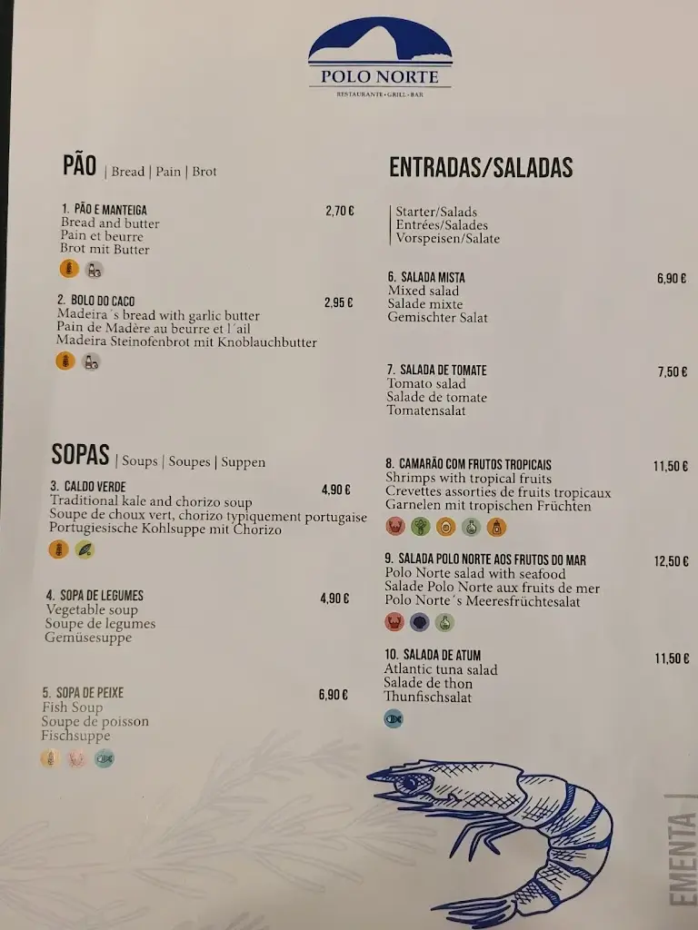 Menu_Restaurante Polo Norte_Porto Moniz_immagine_2
