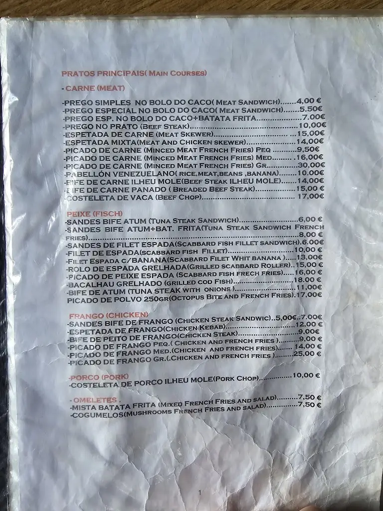 Menu_Snack-Bar Ilhéu Mole_Porto Moniz_immagine_3