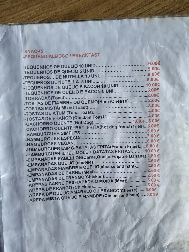 Menu_Snack-Bar Ilhéu Mole_Porto Moniz_immagine_4