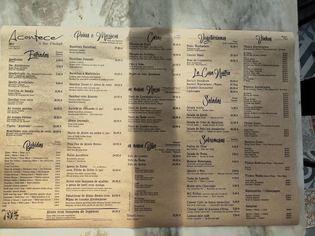 Menu_Restaurante Acontece_Elvas_immagine_3