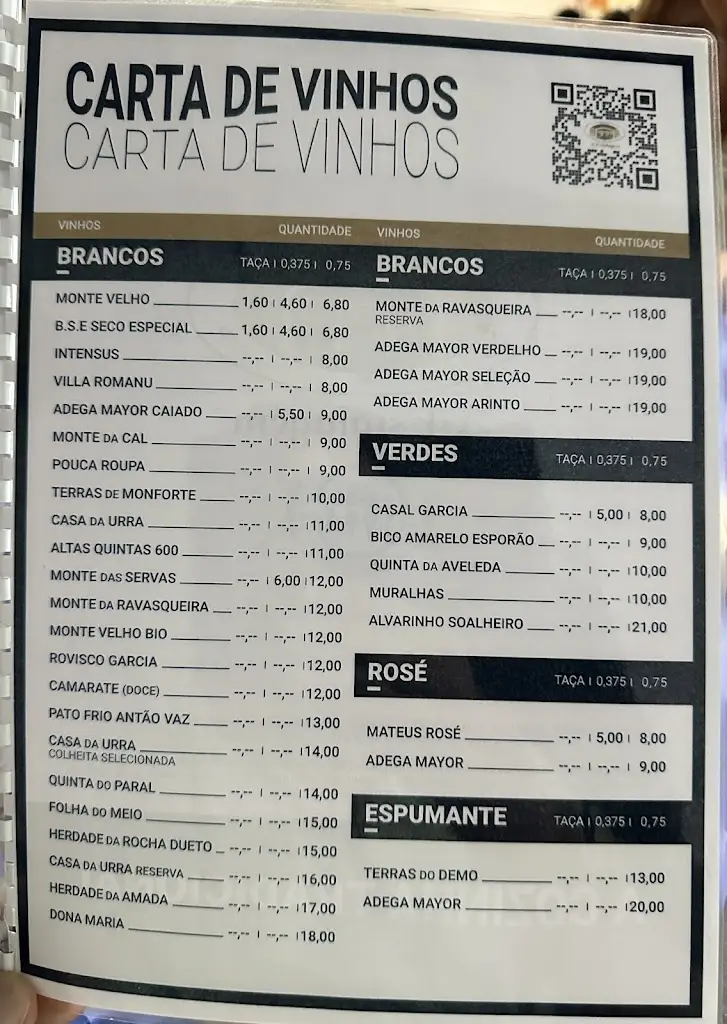 Menu_A Estalagem_Arronches_immagine_2