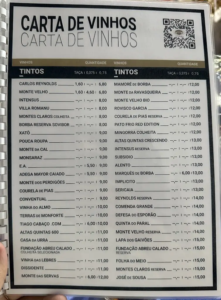 Menu_A Estalagem_Arronches_immagine_3