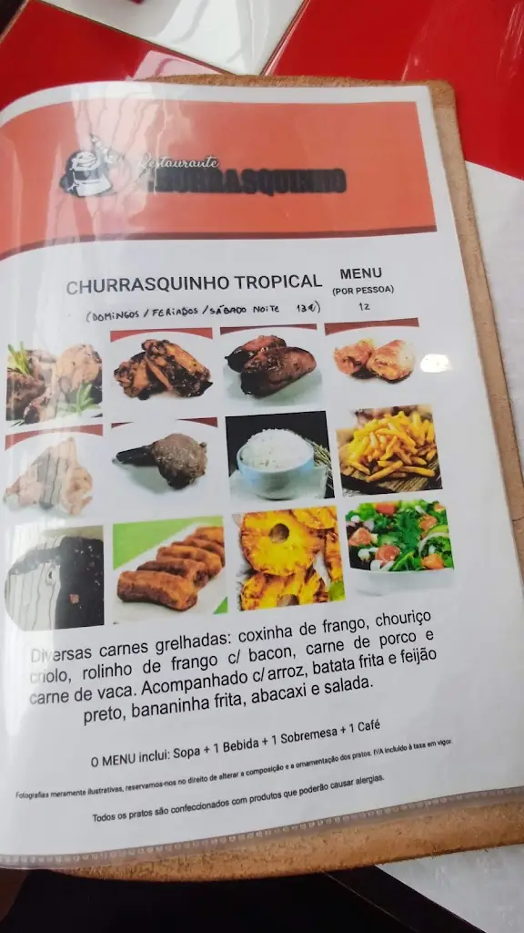 Menu_O Churrasquinho_Estarreja_immagine_2